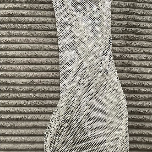 Pretty Little Thing White Diamante cowl neck dress - Picture 4 of 4